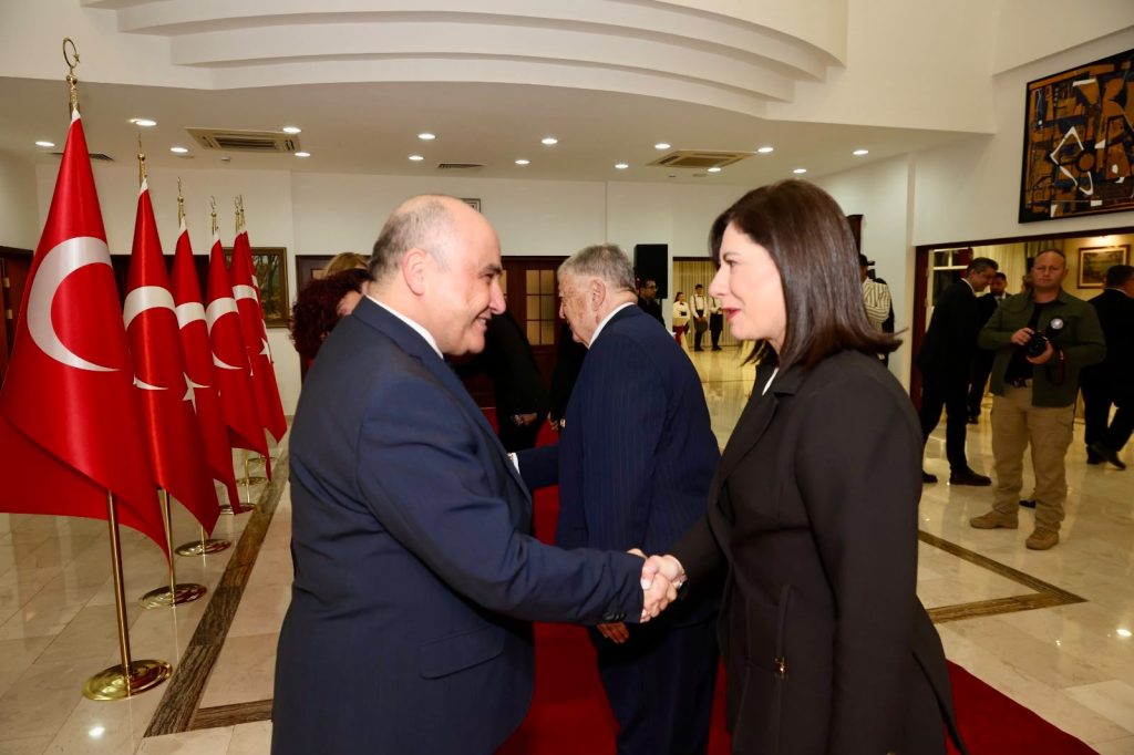 Türkiye’nin Lefkoşa Büyükelçiliği’nde 29 Ekim Cumhuriyet Bayramı resepsiyonu düzenlendi