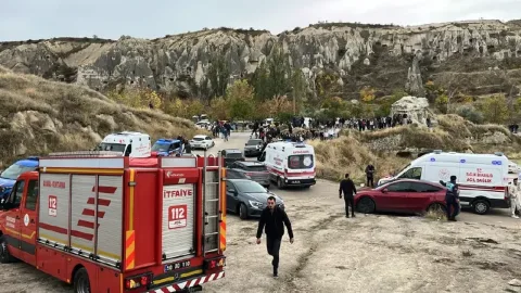 Kıbrıs kafilesinden yaklaşık 40 kişi Kapadokya’daki facia yakınında güvenlik içinde