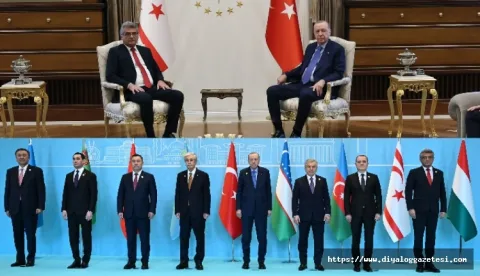 Beştepe’de Kıbrıs konusunun konuşulduğunu belirten fotoğraf