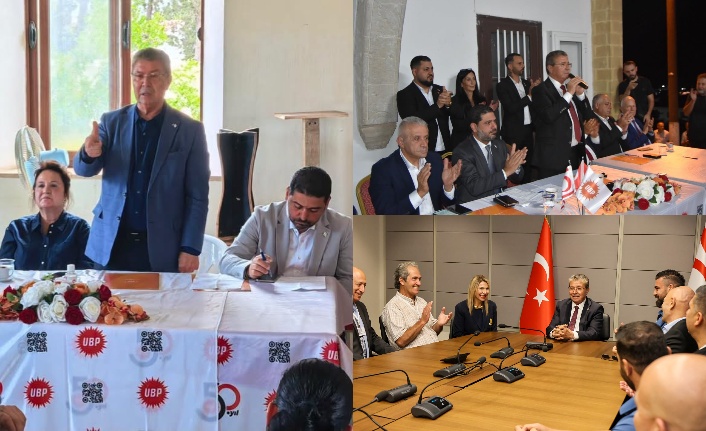Birlik mesajı veren kişiler el ele veya birlikte duruyor gibi gösteren sahne