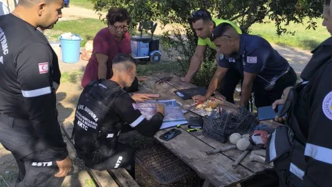 Akdeniz köyünde kaybolan 66 yaşındaki kişinin bulunmasına ilişkin saha veya yetkili görüntüsü