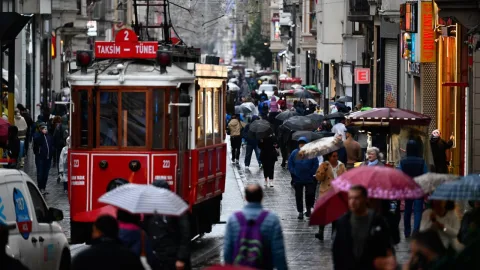 19 ilde kuvvetli yağış uyarısı içeren harita veya hava durumu görseli