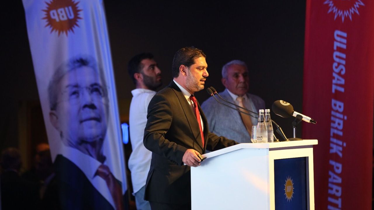 Savaşan konuşma yapıyor; UBP’nin 100. yılı vizyonu ve projeleri vurgulanıyor