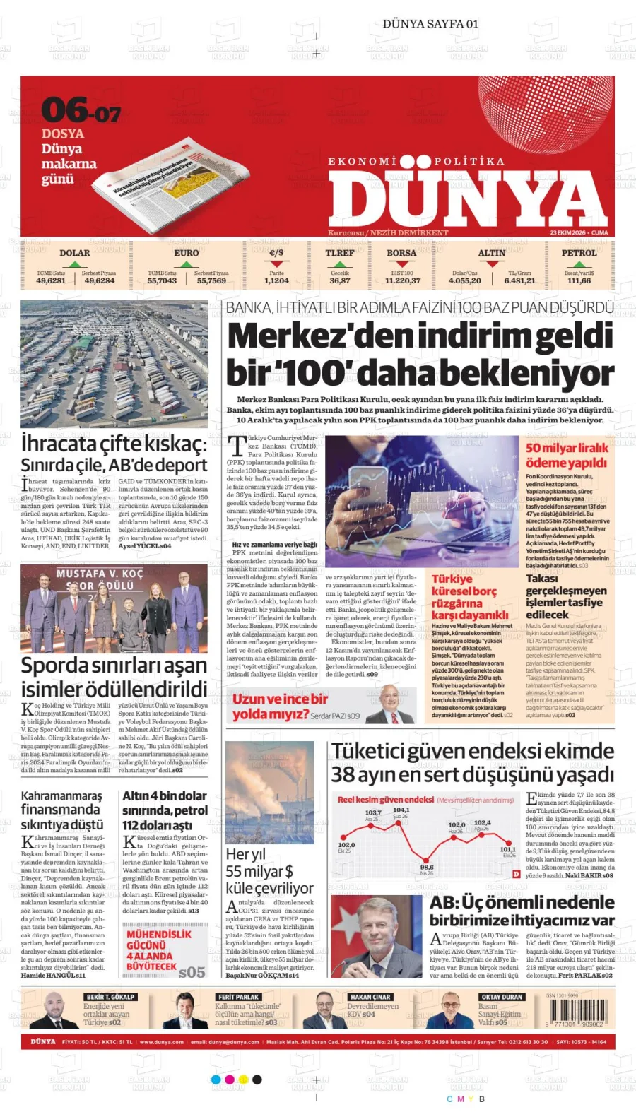 DÜNYA EKONOMİ-POLİTİKA