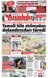 NİĞDE ANADOLU HABER