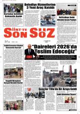 SİİRT’TE SON SÖZ