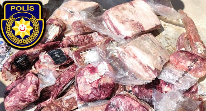 Metehan Kapısında aracında yaklaşık 180 kg kaçak et bulunan kişi tutuklandı – BRTK