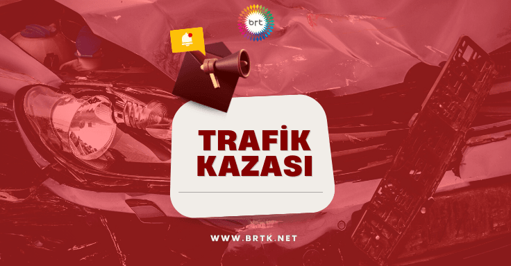 İnönü kavşağında korkutan kaza:1 yaralı – BRTK