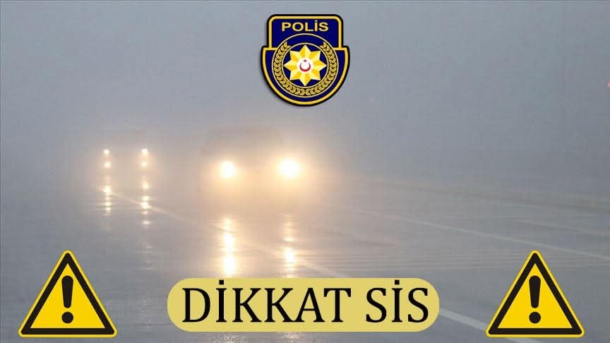Yoğun sis trafikte sürüş güvenliğini etkiliyor – BRTK
