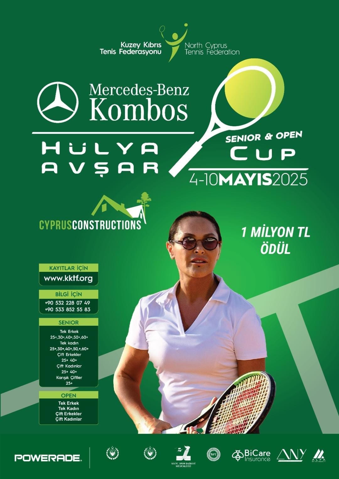 Hülya Avşar Cup BRT 1’de – BRTK