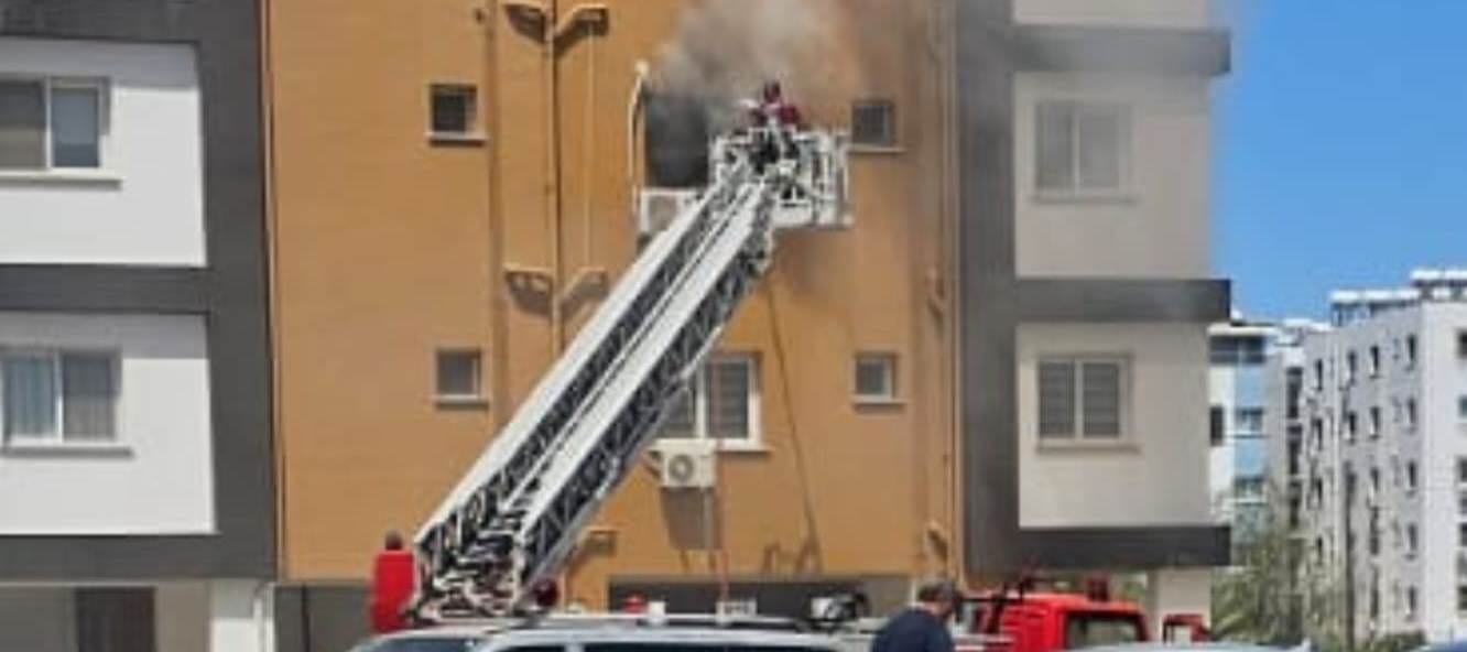 Gazimağusa’da apartman dairesinde yangın – BRTK