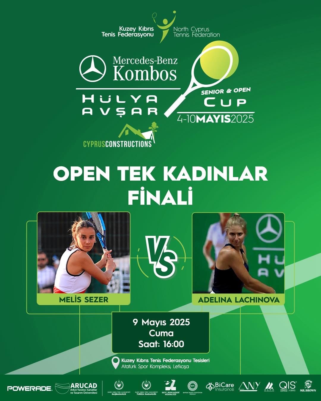 Hülya Avşar Cup’te final BRT 1’de – BRTK
