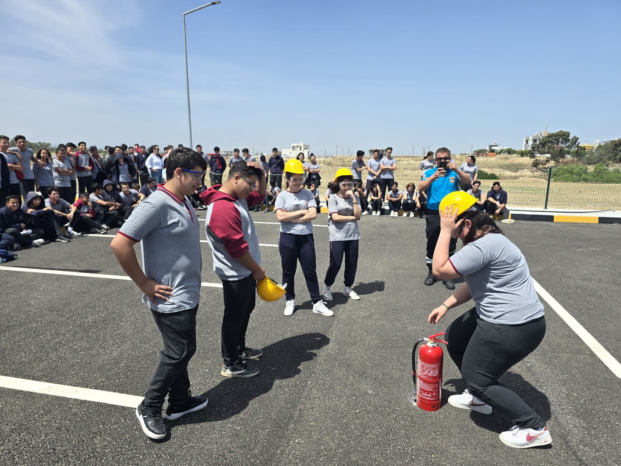 Rauf Raif Denktaş Meslek Lisesi’nde “Afete Hazır Okul Eğitimi” yapıldı – BRTK