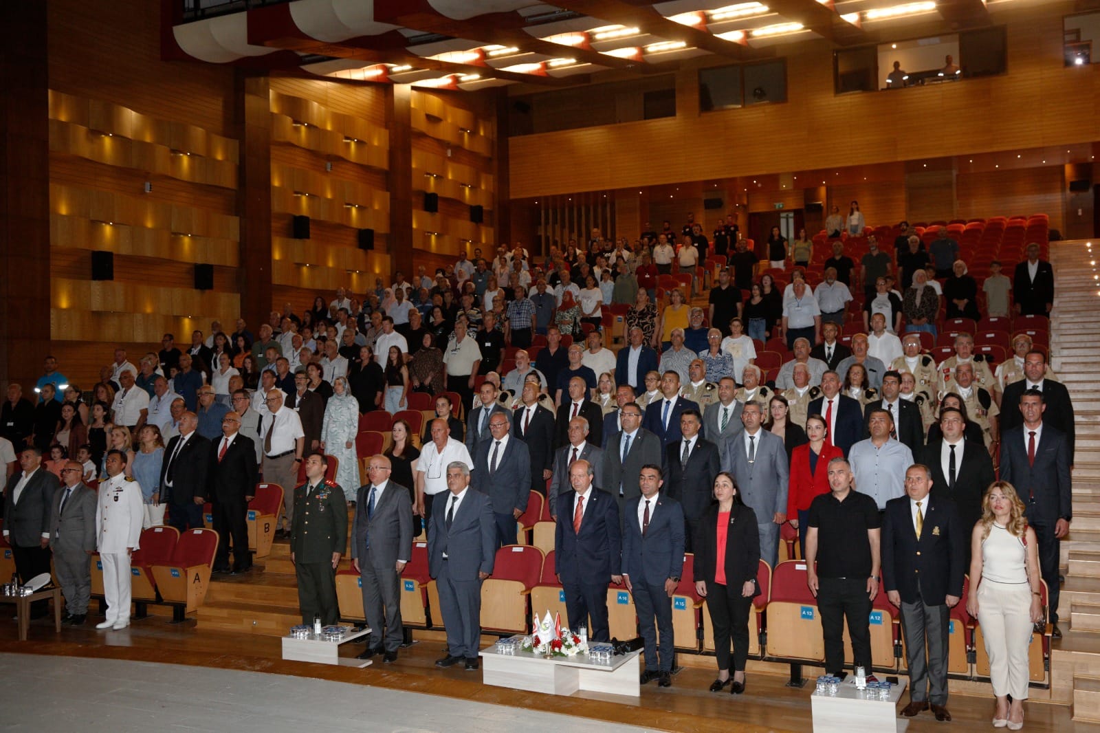 Tatar, Sivil Savunma Teşkilat Başkanlığı Gazimağusa Bölge Müdürlüğü’nün terhis törenine katıldı – BRTK