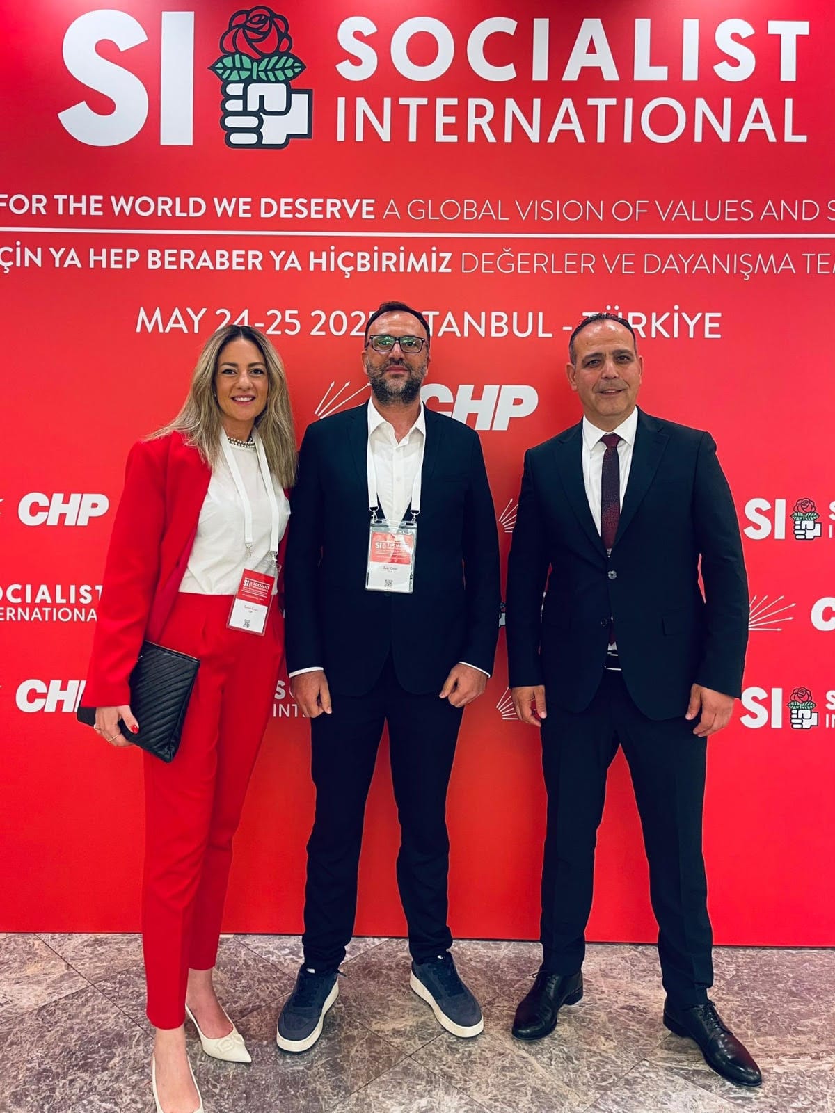 TDP’den bir heyet Sosyalist Enternasyonal Konseyi toplantısına katıldı – BRTK