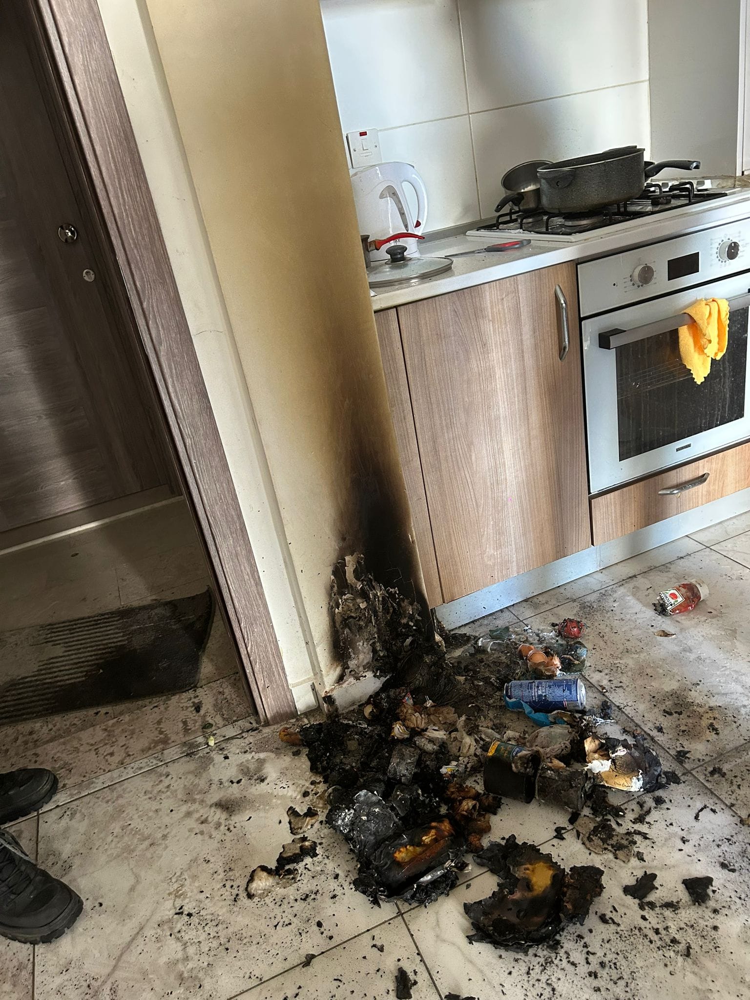 Lefkoşa’da bir evin mutfağında yangın… – BRTK