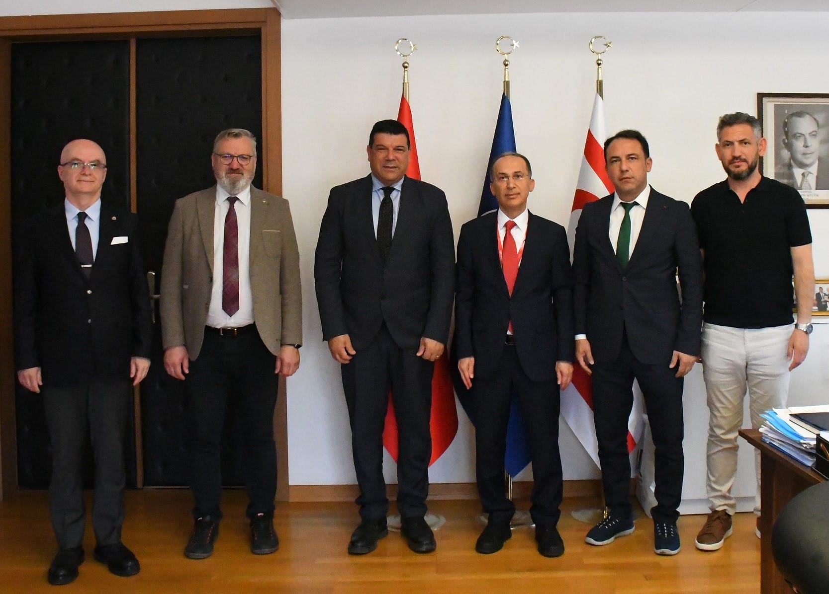 Süleyman Demirel Üniversitesi Rektörü Saltan’dan DAÜ Rektörü Kılıç’a ziyaret – BRTK