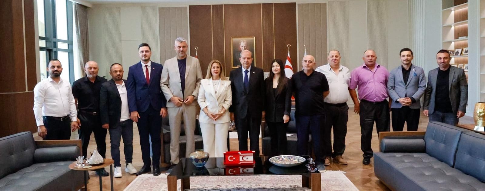 Cumhurbaşkanı Tatar, Karadeniz Kültür Derneği’ni kabul etti – BRTK