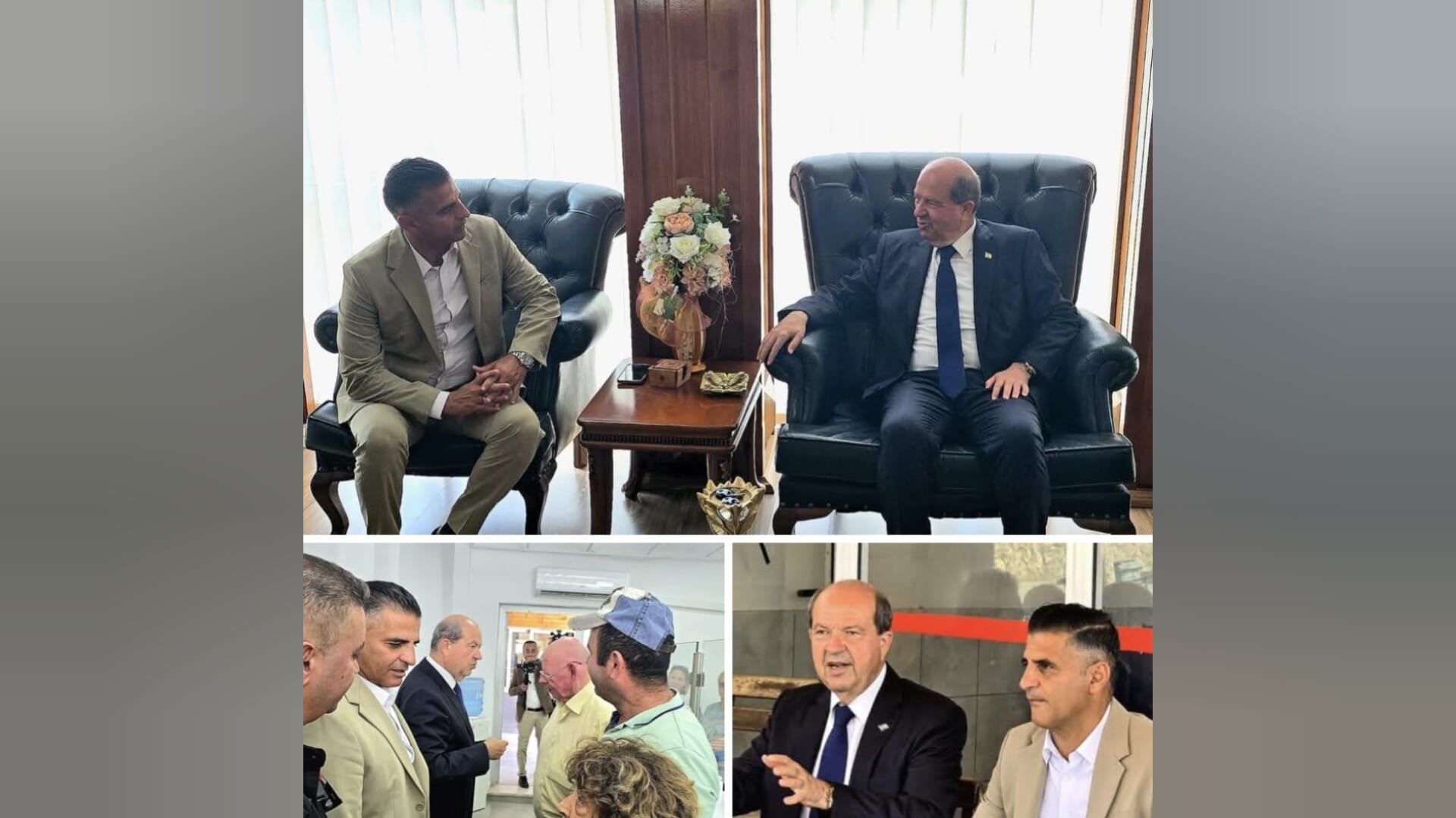 Cumhurbaşkanı Tatar, Lapta Alsancak Çamlıbel Belediyesi’ni ziyaret etti – BRTK