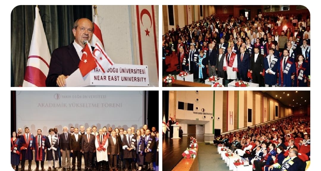 Cumhurbaşkanı Tatar, YDÜ’de düzenlenen “Akademik Yükseltme Töreni”ne katıldı – BRTK