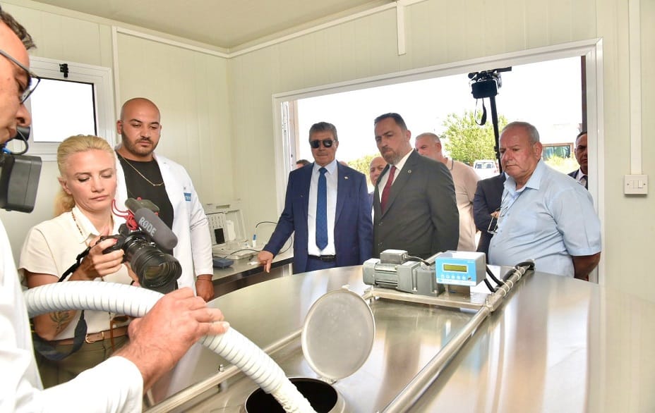 Başbakan Üstel, Minareliköy Süt Toplama Merkezinde incelemelerde bulundu – BRTK