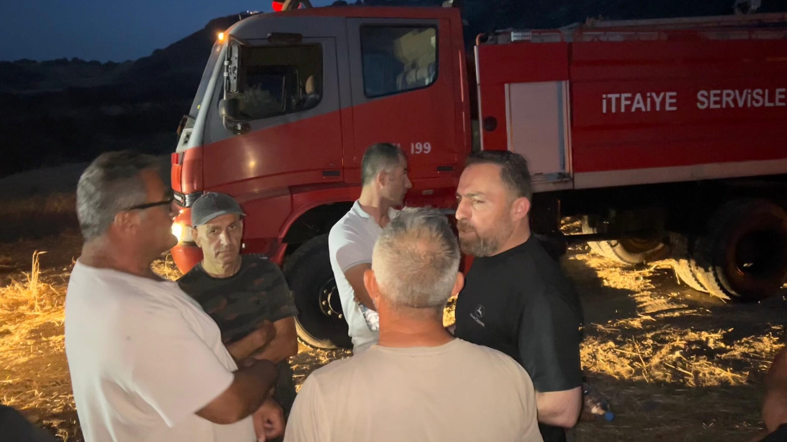 Bakan Hüseyin Çavuş, yangın bölgesinde incelemelerde bulundu – BRTK