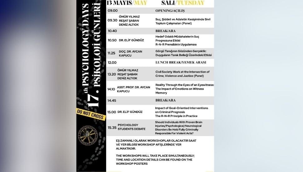 DAÜ Psikoloji Günleri başlıyor – BRTK