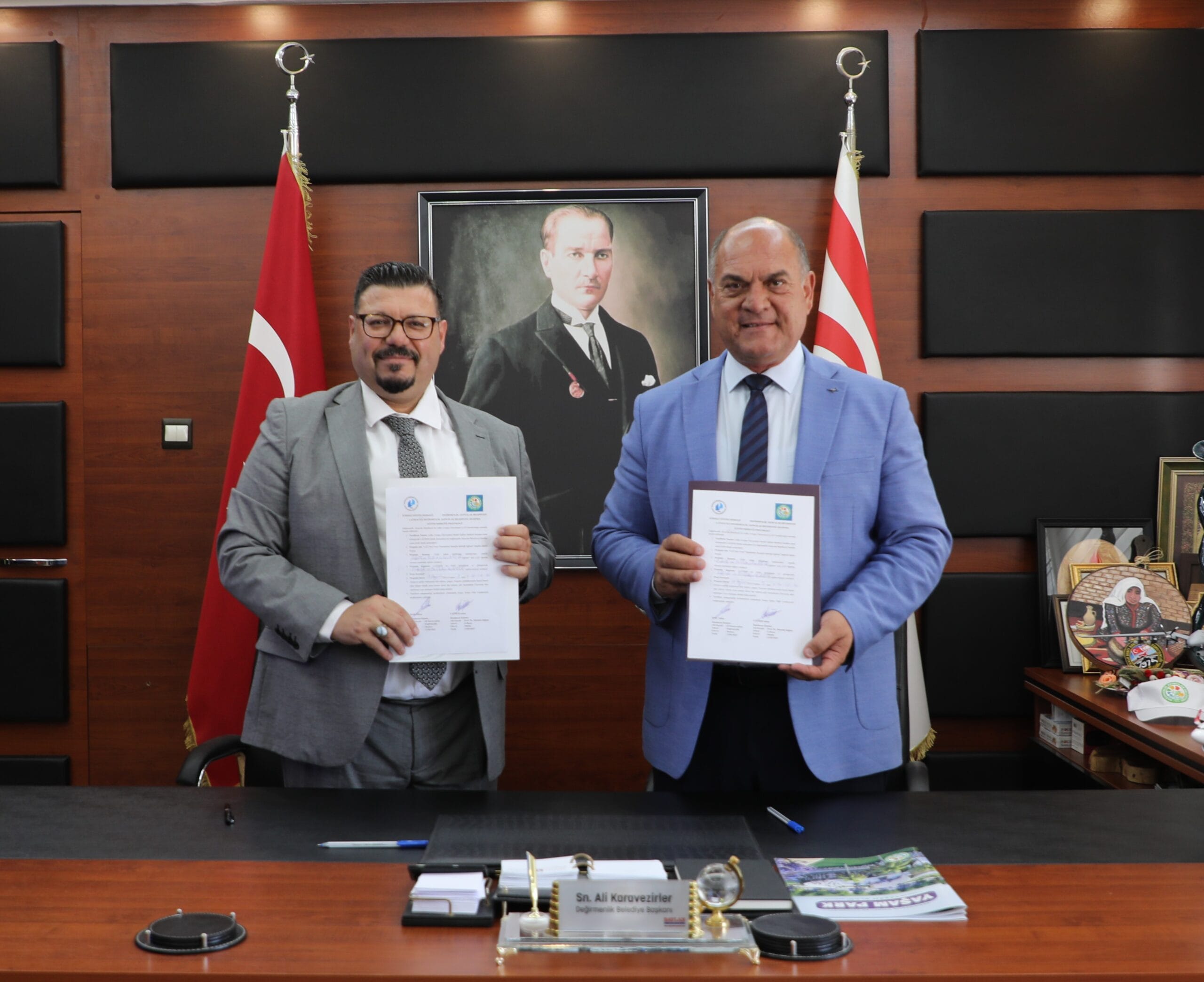 Değirmenlik Akıncılar Belediyesi ile LAÜSEM arasında eğitim işbirliği protokolü imzalandı – BRTK