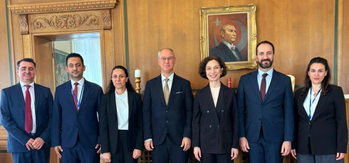 Hasipoğlu ve Candan Strasburg’da bir dizi temasta bulundu – BRTK