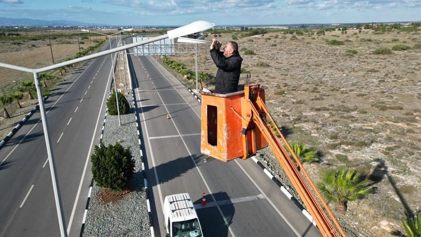 Lefkoşa Kuzey Çevre Yolunda aydınlatma sistemleri kurulacak – BRTK