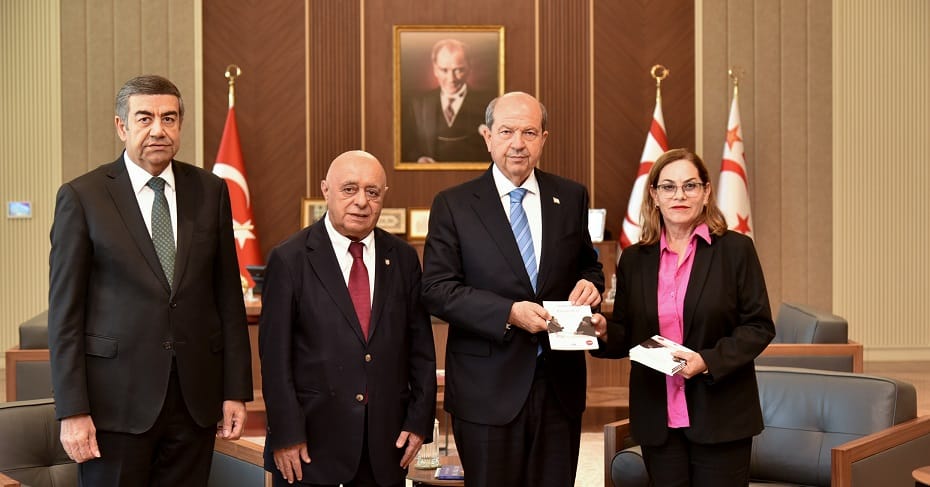 Cumhurbaşkanı Tatar, Türk Edebiyatı Vakfı Başkanı Serhat Kabaklı’yı kabul etti – BRTK