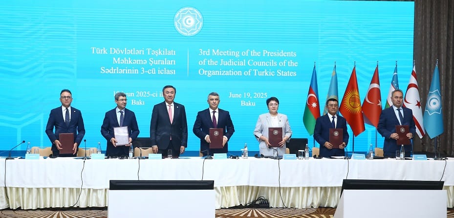 Bakü’de TDT Hakimler Konseyi Başkanları toplantısı; Yüksek Mahkeme Başkanı Özerdağ da katıldı – BRTK