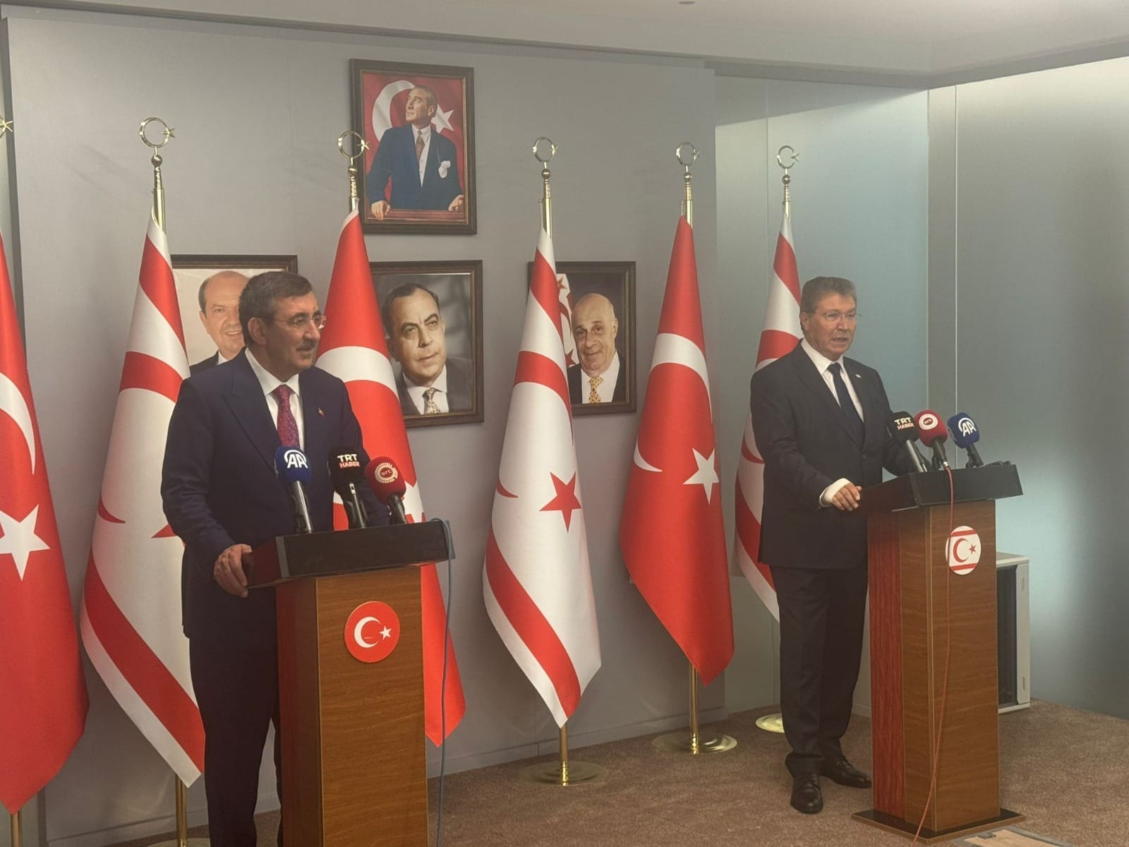 Türkiye Cumhurbaşkanı Yardımcısı Cevdet Yılmaz KKTC’de – BRTK