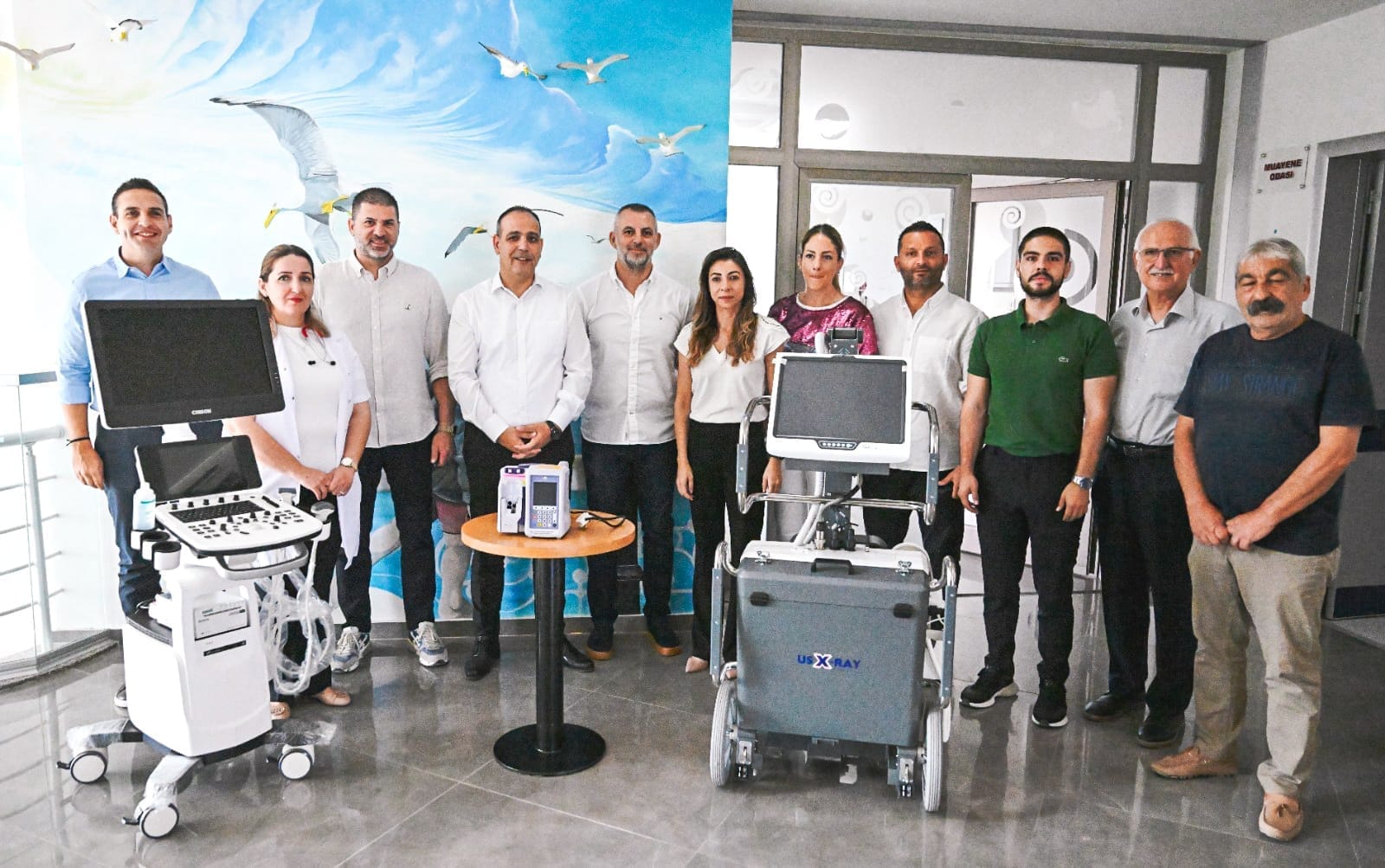 Ülker Lefkoşa Maratonu’nden elde edilen gelirle alınan cihazlar Onkoloji Servisi’ne teslim edildi – BRTK