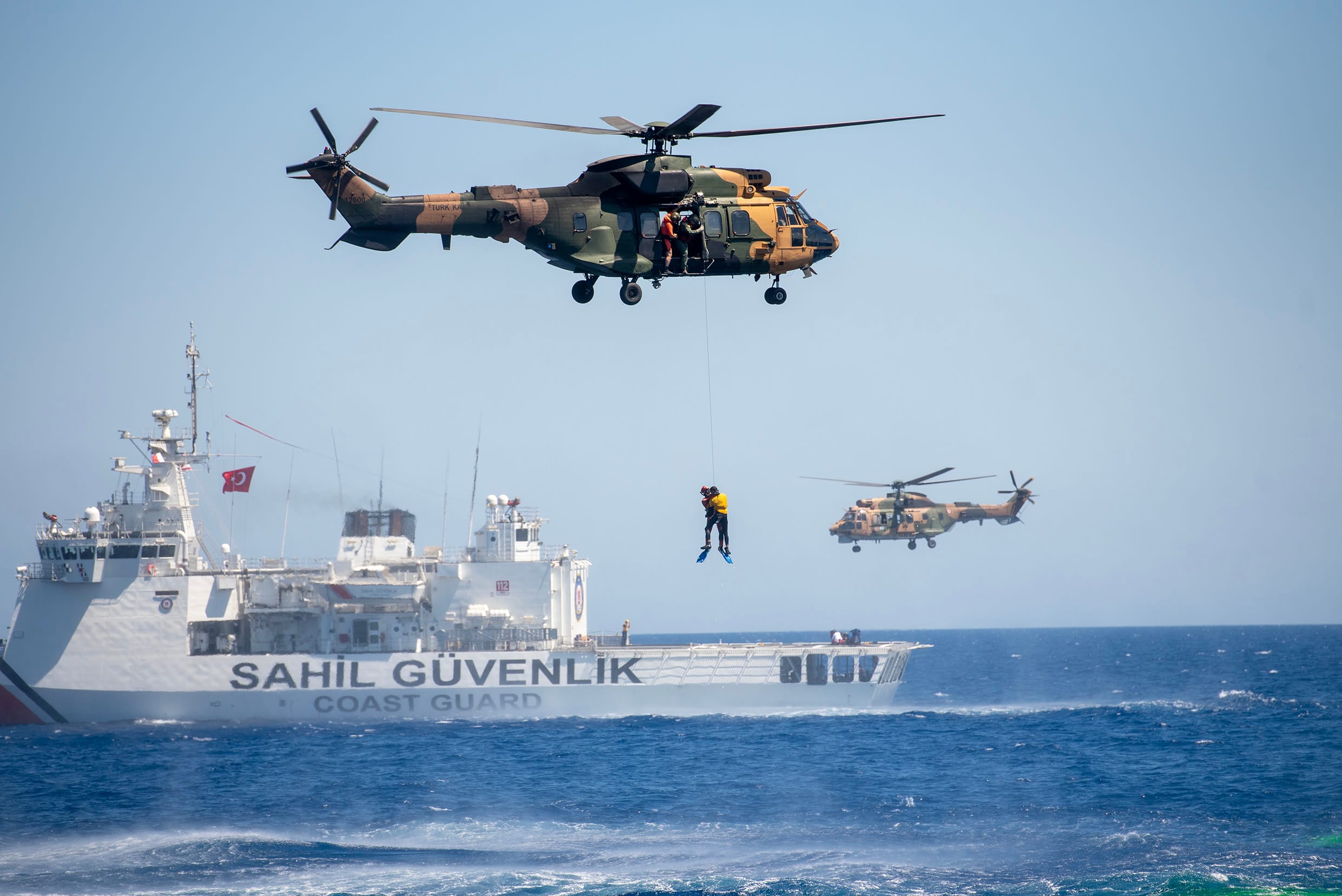Şehit Teğmen Caner Gönyeli Arama Kurtarma Davet Tatbikatı’nın deniz safhası icra edildi – BRTK