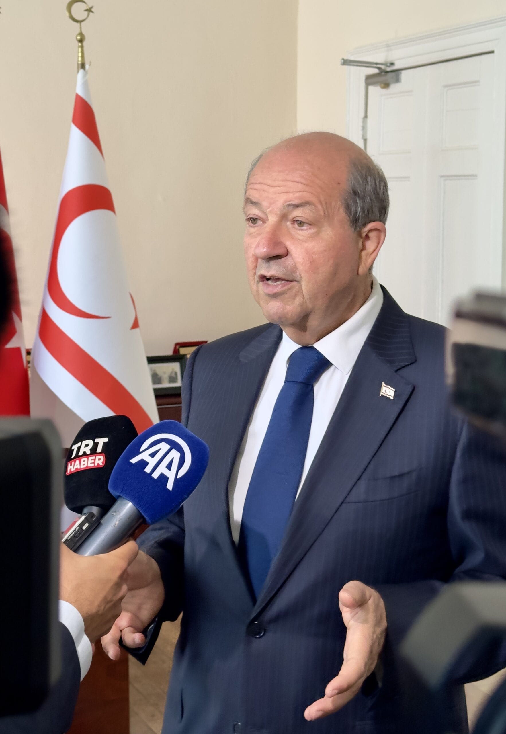 Cumhurbaşkanı Tatar, KKTC’ye direkt uçuşlara engel olunmaması gerektiğini söyledi – BRTK