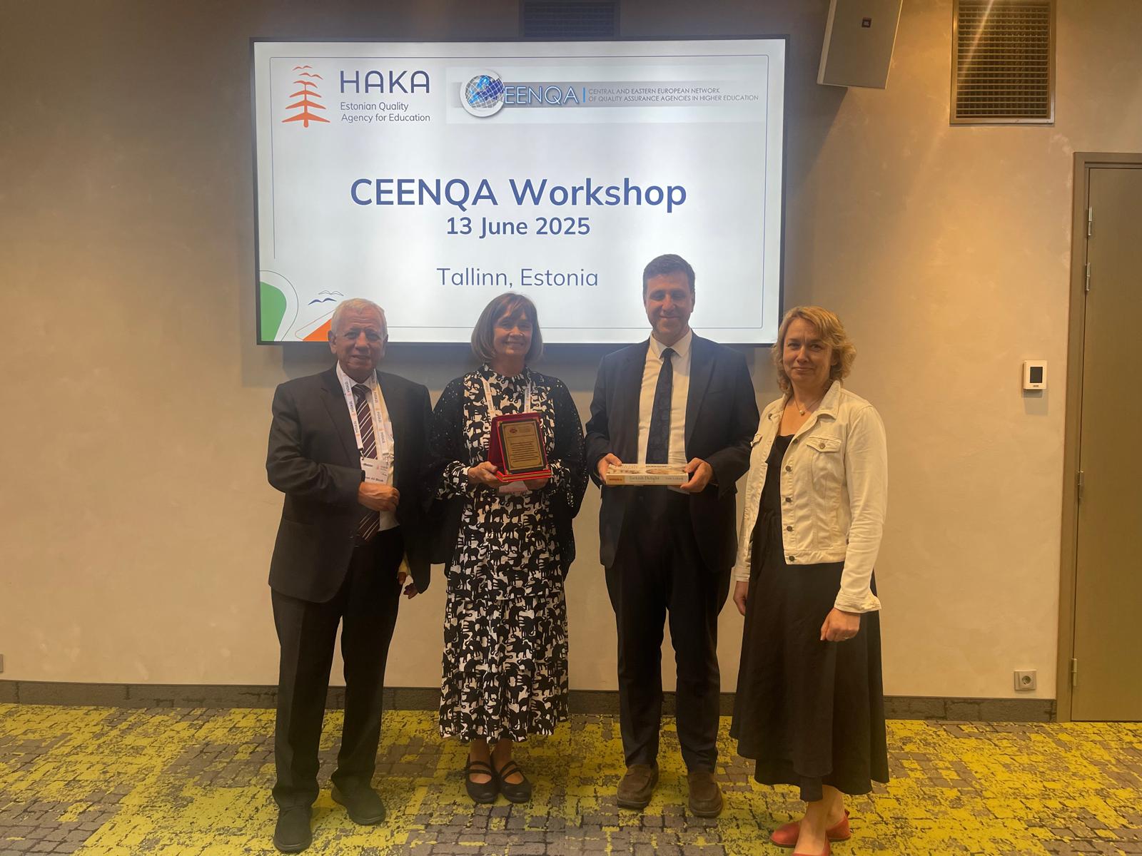 Prof. Dr. Hasan Ali Bıçak, CEENQA Yönetim Kurulu toplantısına katılarak panel yönetti – BRTK