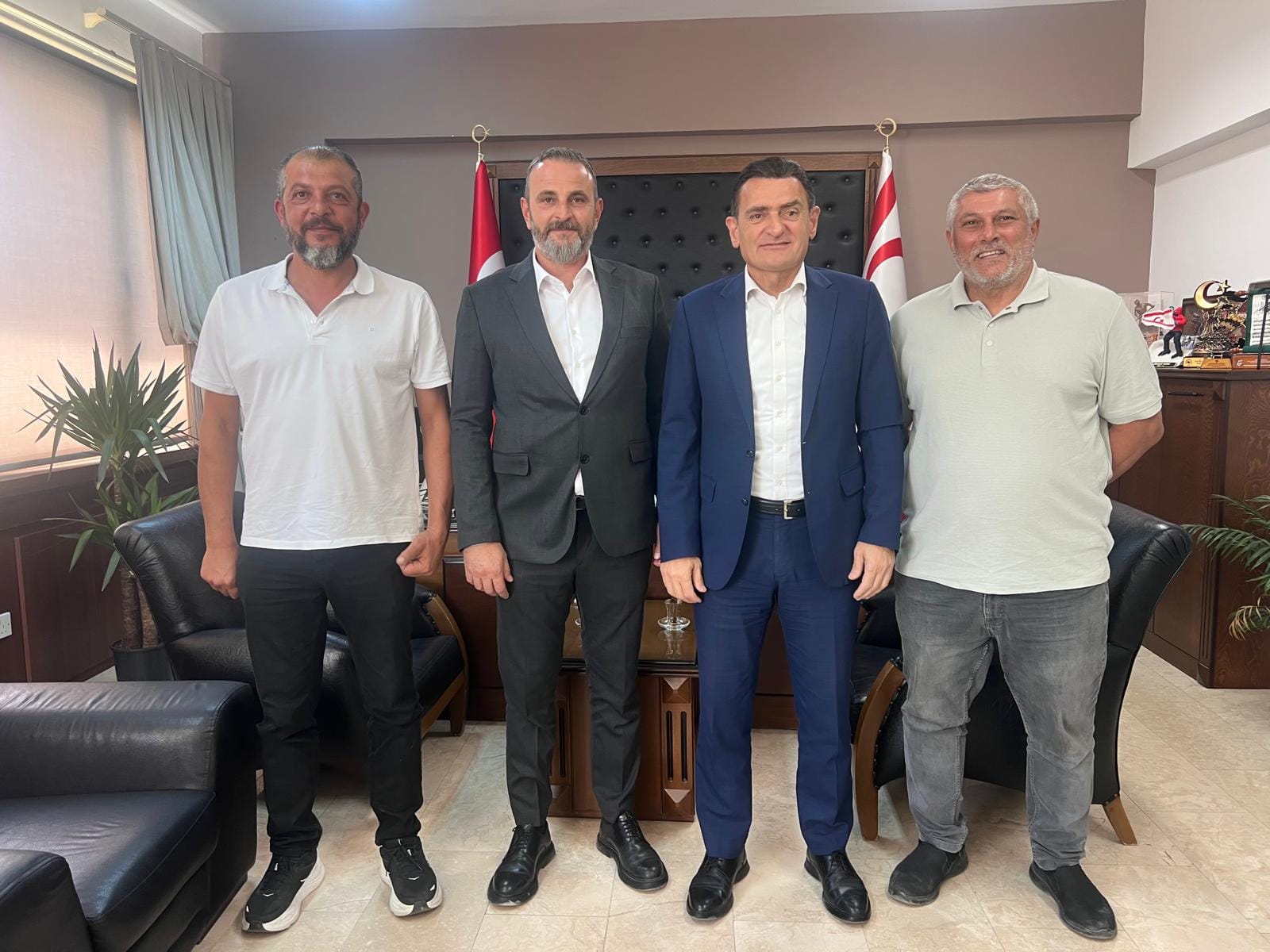 İçişleri Bakanı Oğuz, Avcılık Federasyonu’nu kabul etti – BRTK