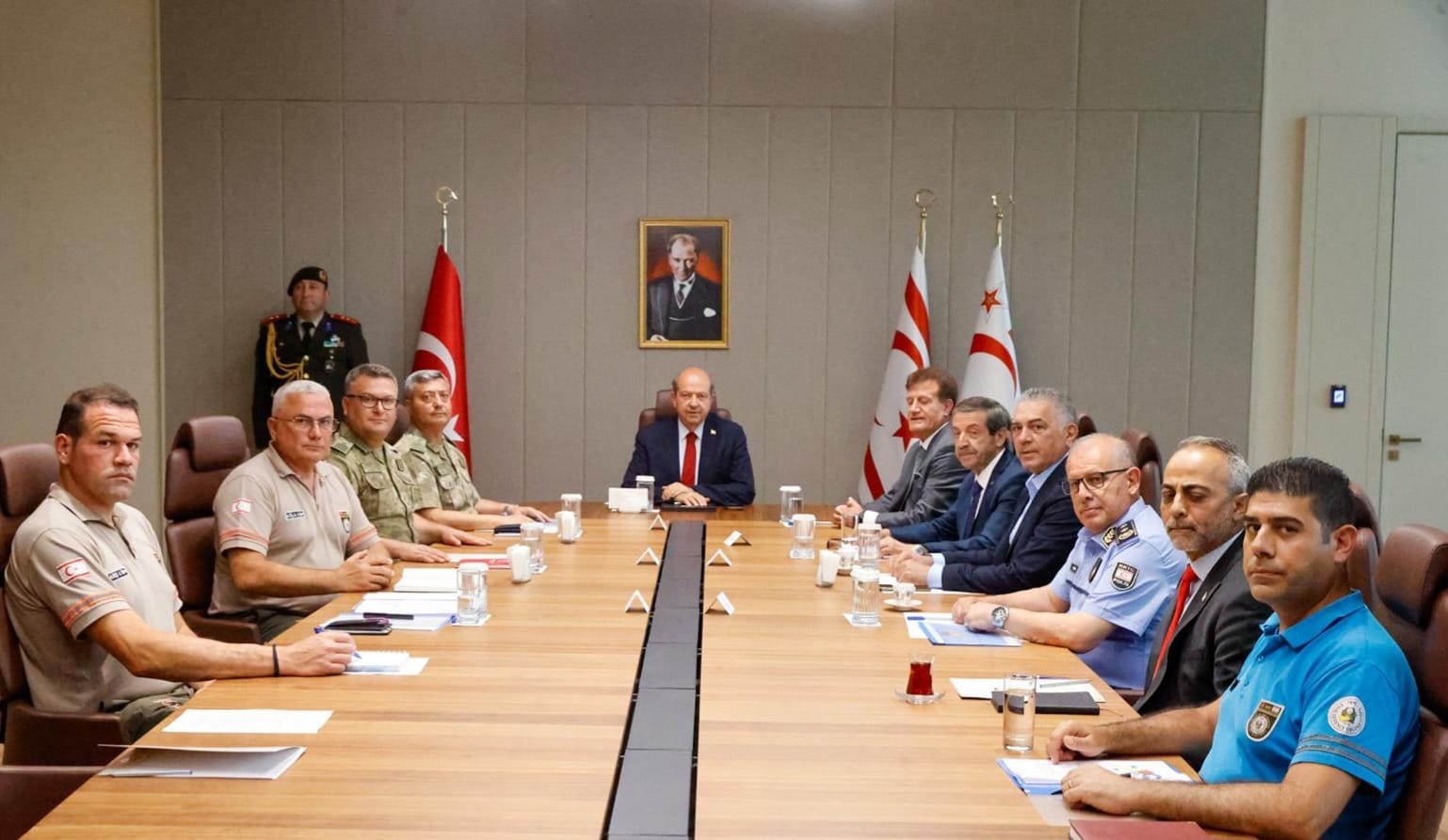 Cumhurbaşkanlığı’nda güvenlik toplantısı yapıldı – BRTK