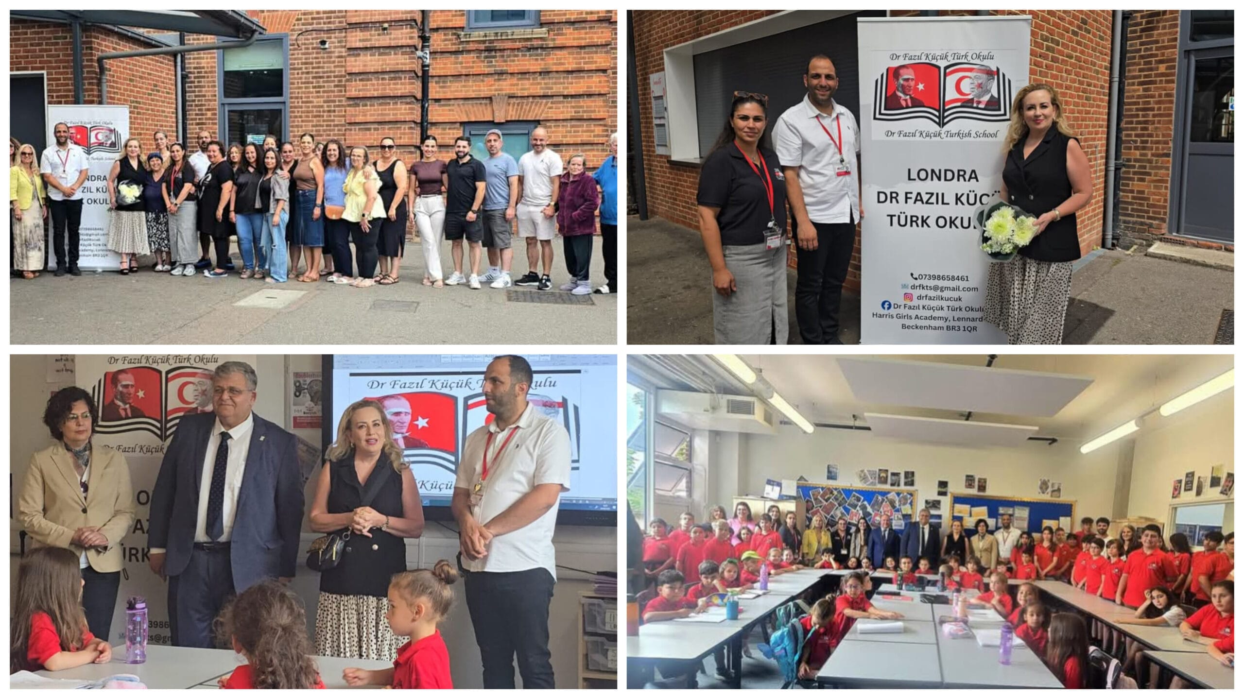 Cumhurbaşkanı Ersin Tatar’ın eşi Sibel Tatar, Londra’da Dr Fazıl Küçük Türk Okulunu ziyaret etti – BRTK