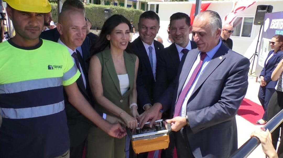 Esentepe İlkokulu’nun yeni okul binasının temeli düzenlenen törenle atıldı – BRTK