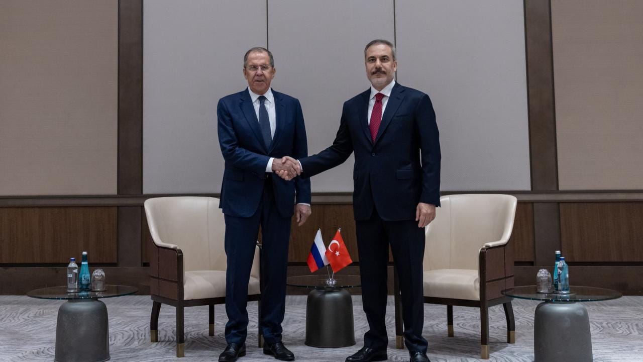 Dışişleri Bakanı Fidan Rus mevkidaşı ile görüştü