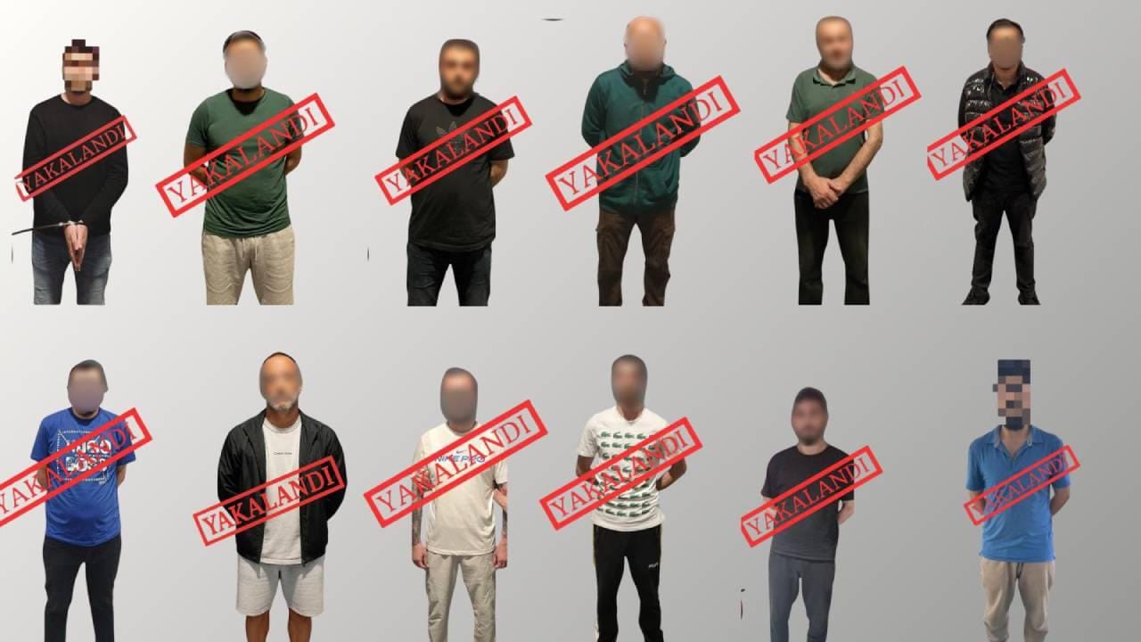 Kırmızı bültenle aranan 11 suçlu Türkiye’ye getirildi