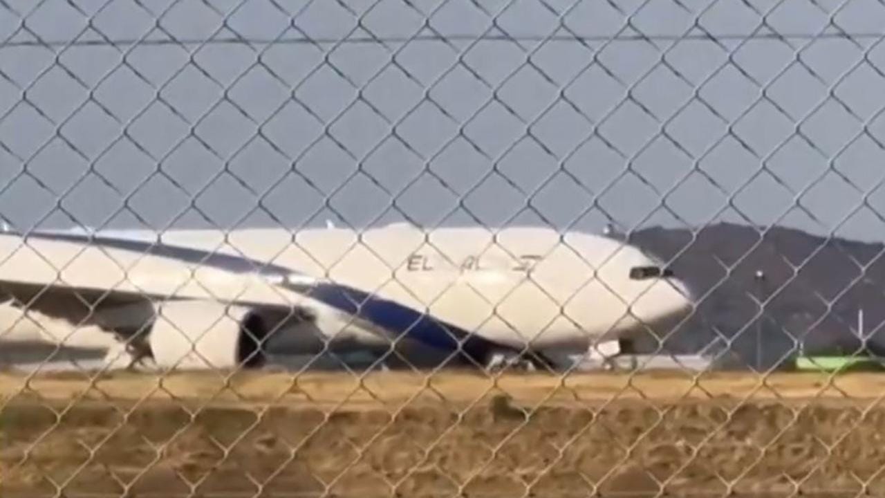 TRT Haber, katil Netanyahu’nun resmi uçağını Atina’da görüntüledi