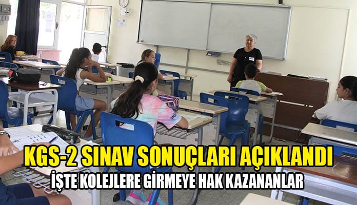 KGS-2 sonuçları açıklandı