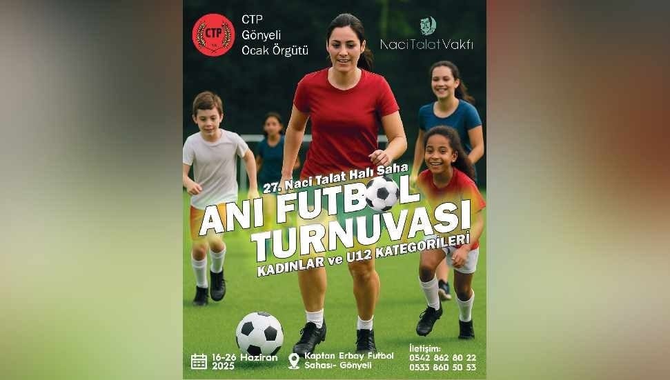 27. Naci Talat Halı Saha Futbol Anı Turnuvası 16 Haziran’da başlıyor – BRTK