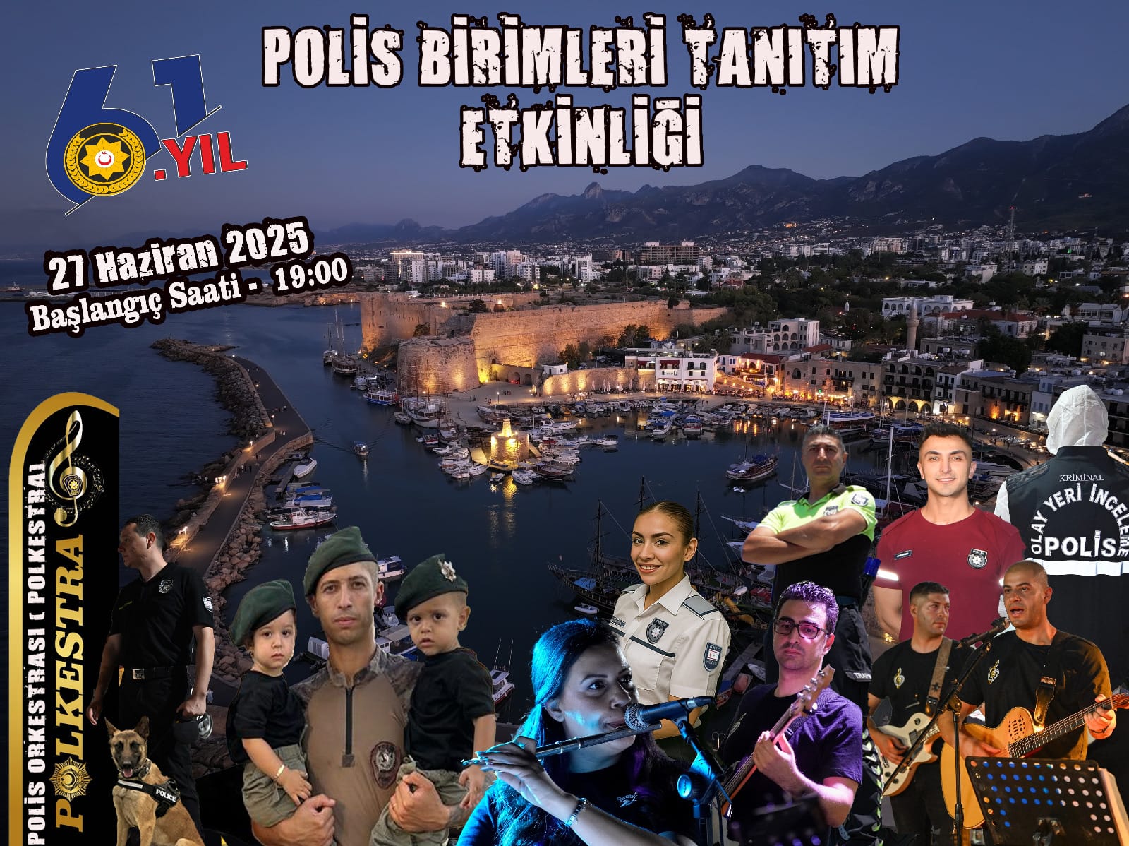 “Polis Birimleri Tanıtım Etkinliği” bu akşam Girne’de yapılacak – BRTK