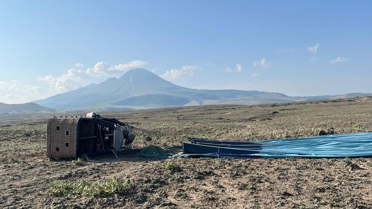 Aksaray’da sıcak hava balonları sert iniş yaptı: 1 ölü, 31 yaralı