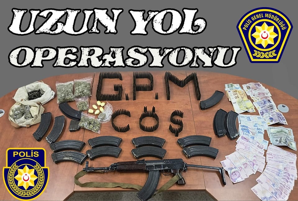 Girne ve Esentepe’de operasyon.. Ateşli silah, patlayıcı ve uyuşturucu tasarrufundan iki tutuklama – BRTK