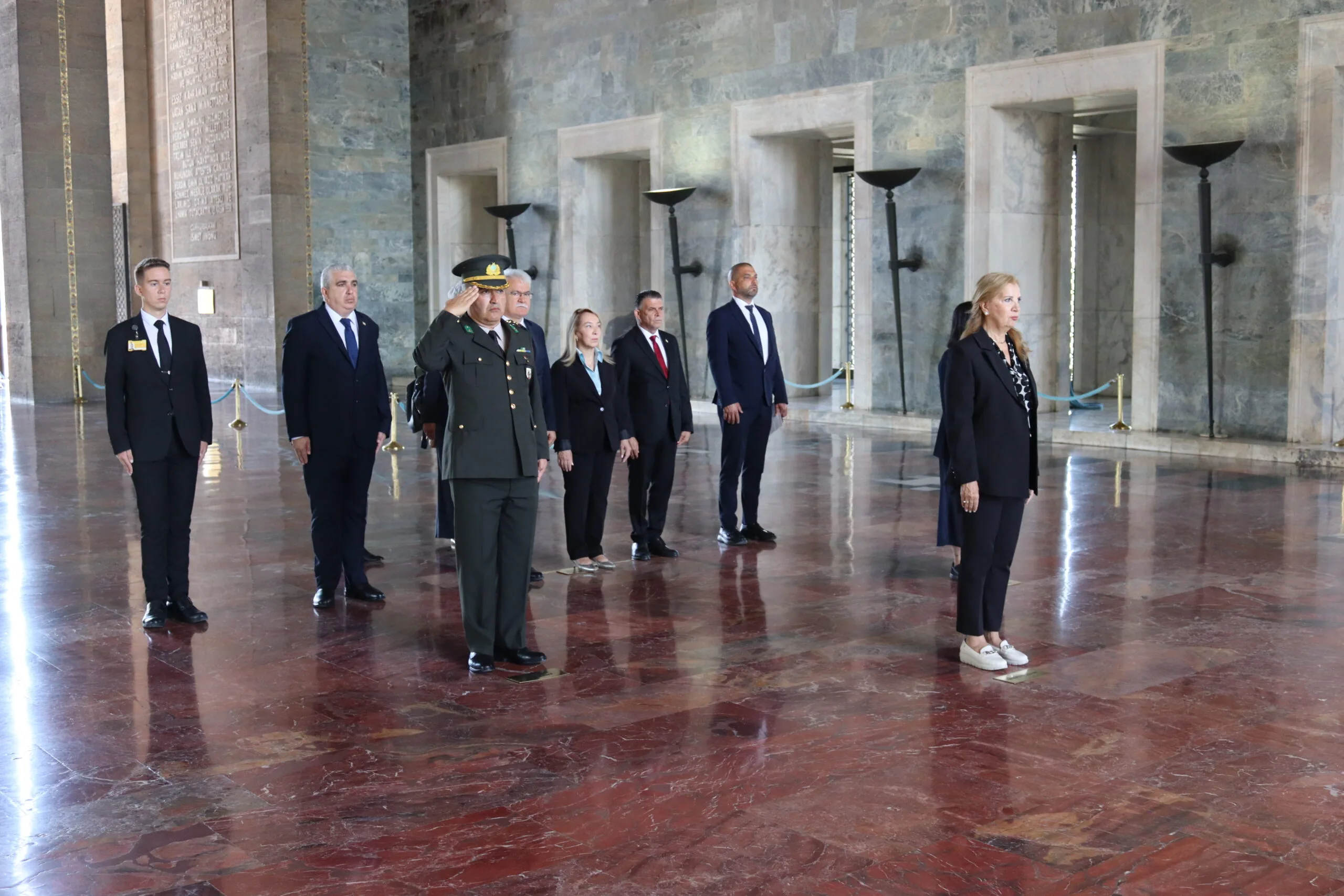 Meclis Dostluk Grubu heyeti Anıtkabir’i ziyaret etti – BRTK